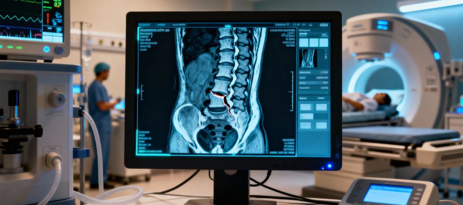 un tac o rmn de fractura vertebral